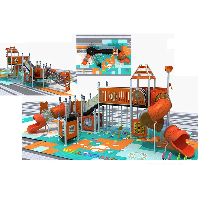 Dromenland Speeltuin Fabriek Avontuur Grote Kinderen Buitenspeeltuin 4 Jaar Oud Spelen Buiten Speeltuin Uitrusten