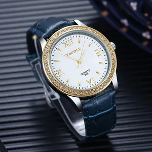 YAZOLE D 359 Branded Luxury Office Lady Watches Facebook Hot Sale Quality Leather Wristwatches For Women Fashion Hand Watch