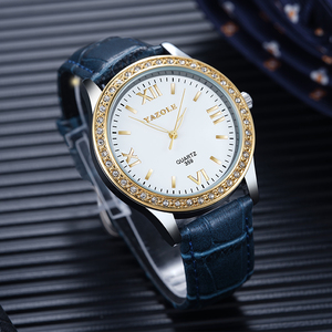 Reloj de Pulsera YAZOLE <span class=keywords><strong>D</strong></span> 359 de Lujo para Mujer, Oferta en <span class=keywords><strong>Facebook</strong></span>, Relojes de Cuero de Calidad para Mujer, Reloj de Moda - Product Image 1