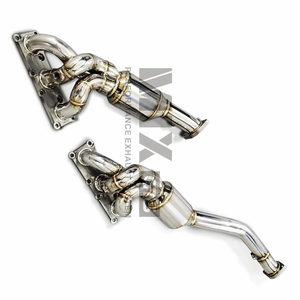 ชุดท่อไอเสียแบบ Cat-back 200 เซลล์ วัสดุ SS304 สำหรับ BMW ซีรีส์ 3 รุ่น 325i <span class=keywords><strong>330i</strong></span> E90 <span class=keywords><strong>E92</strong></span> <span class=keywords><strong>N52</strong></span> 3.0L ปี 2006-2012 - Product Image 3
