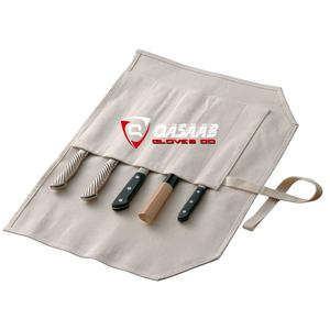 Professional Chef's Knife Roll Customizable Canvased Leather Pockets Carry-Case Nylon Plastic Wood PVC EVA Tool Bag Knives - Product Image 2