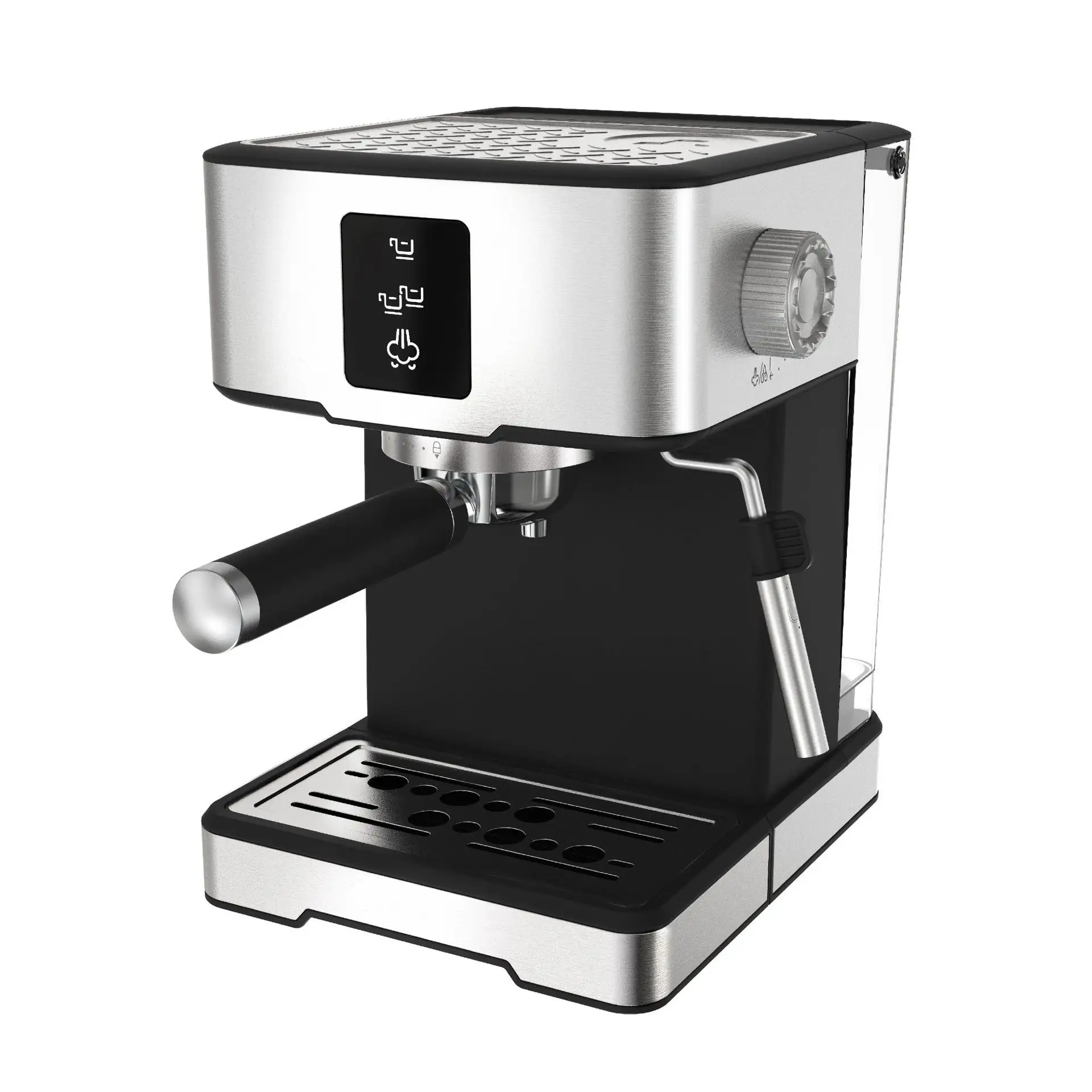 Italian semi-automatic pump espresso machine Coffee powder capsule milk foam small household coffee machine
