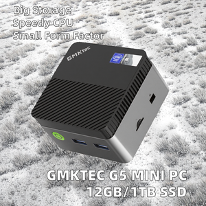 GMKtec G5 Intel Celeron N97 Mini <span class=keywords><strong>4</strong></span>-Core <span class=keywords><strong>4</strong></span>-Thread 12GB DDR5 لوح مع GB/1 SSD منتج جديد - Product Image 2