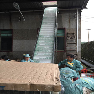 Maxsen özelleştirilebilir gıda sanayi eğimli konveyör bant sistemi özel üretim hattı gereksinimleri verimli bantlı konveyörler - Product Image 2