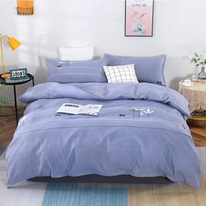 Pure Cotton Duvet Cover Set 1.5M Cartoon Print Breathable Bedding Home Use - Product Image 3
