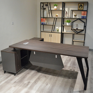 Nouvelle conception Conseil d'administration Président Table <span class=keywords><strong>Secrétaire</strong></span> Bureau Mobilier de bureau en bois Table de bureau de luxe - Product Image 5