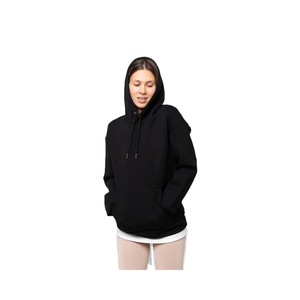 Logotipo personalizado de alta calidad 100% algodón French Terry Contraste Stitch Zip up Hoodie Moda Streetwear Sudadera con capucha de gran tamaño - Product Image 1