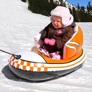 Oferta de Invierno: Bicicleta de Nieve Inflable de Diseño Único, Moto de Nieve Rosa, Trineo Inflable Reforzado para Exteriores, Unisex - Product Image 4