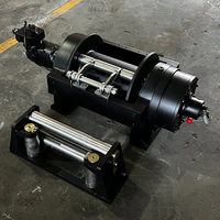 Treuil hydraulique de haute qualité pour grues Construction bateau 15 tonnes ligne nominale tirer télécommande câble en acier élingue Type DX