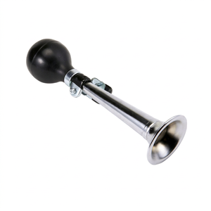 Klaxon en métal en forme d'escargot, diamètre 5 pouces (170 mm), sonnette de vélo, fabriqué aux États-Unis, non assemblé - Product Image 1