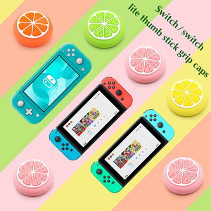 Fundas de silicona para joystick de Nintendo Switch Lite, en colores limón, naranja, verde lima, rosa, verde y amarillo. - Product Image 5
