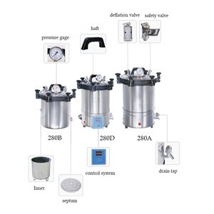 Impianto di riscaldamento da laboratorio per macchina di sterilizzazione <span class=keywords><strong>Autoclave</strong></span> orizzontale in acciaio inossidabile - Product Image 4