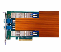 Server Bypass Adapter 40G Dual-optical Port Single-channel NIC dengan Chip Intel XL710-BM2