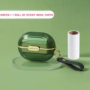 Rollo de papel portátil, rodillo adhesivo, limpiaparabrisas, rodillo para quitar pelusas, el pelo de cepillo para mascotas, ropa, alfombras, accesorios de limpieza de cama - Product Image 5