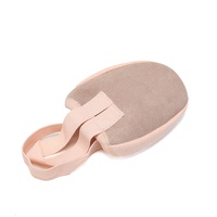 Vente en gros de chaussures de ballet en toile élastique pour adultes/enfants, chaussures en cuir pour le ventre élastique à demi-semelle, chaussures de ballet en cuir