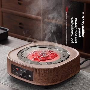 Çift balık kolu su ısıtıcısı 1000ml + elektrikli seramik soba buharda kaynama entegre cam çaydanlık büyük kapasiteli çay su ısıtıcısı - Product Image 6