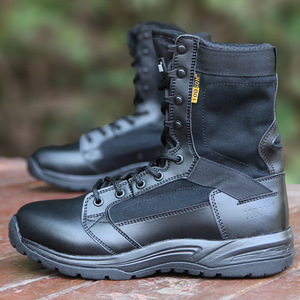 รองเท้าบูทคอมแบท Flyfish Generation 1 Ultralight สำหรับผู้ชาย รุ่นซัมเมอร์ หนังกลับ กันลื่น เหมาะสำหรับเดินป่าในทะเลทราย - Product Image 4