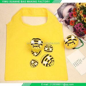 New Wholesale Animal Shaped Folding Reusable Grocery <strong>Bag</strong> 190T Animal <strong>Penguin</strong> Folding Shopping <strong>Bag</strong> - Product Image 6