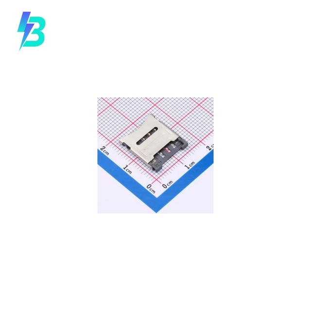 Brand Accessory MICRO-SIM-0006-H15-P Hinged Lid MicroSIM Card Connector and Ejector 1.5mm SMD MICROSIM0006H15P Tape Reel