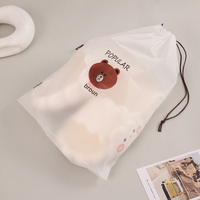 Perruques transparentes en polyester imprimées sur mesure, sweats à capuche, maillots de bain, sacs d'emballage imperméables à cordon en plastique givré