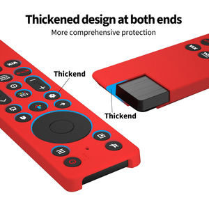 2025 nuova custodia protettiva per <span class=keywords><strong>TV</strong></span> RC-813C con <span class=keywords><strong>telecomando</strong></span> in Silicone con funzione Anti-Shock in Silicone ispessito con cordino - Product Image 4