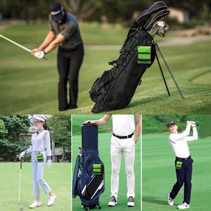Sac de rangement portable pour balles de golf avec logo personnalisé, plusieurs poches avec fermetures éclair, accessoires de golf, sacs de rangement compacts pour le golf - Product Image 4