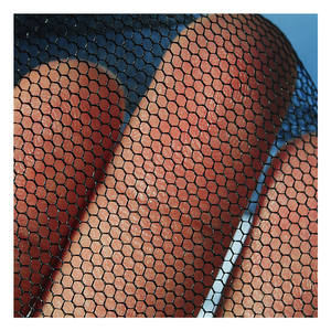 Factory <span class=keywords><strong>Outlet</strong></span> 100% Poliéster Tejido de malla monocapa duro Color personalizado Estiramiento para bolsas de gorra Colchones al aire libre 80gsm para niñas - Product Image 4