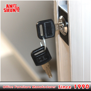 Modern Design Metal Sliding <strong>Roller</strong> Door File <strong>Cabinet</strong> Two PVC Tambour Door Steel Cupboard Adjustable Shelf for School Hospital - Product Image 6
