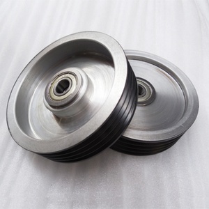 Poulie à revêtement céramique / Roue de poulie céramique assemblée / Grande poulie de guidage - Product Image 4