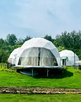 Carpa Domo de PVC para Exteriores de Alta Gama, Impermeable/Retardante de Llama, de Triple Capa, para las Cuatro Estaciones