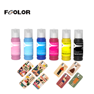 Encre de sublimation Fcolor PK Grey KCMY 6 couleurs de qualité pour imprimantes Epson <span class=keywords><strong>EcoTank</strong></span> ET-8550 - Product Image 2