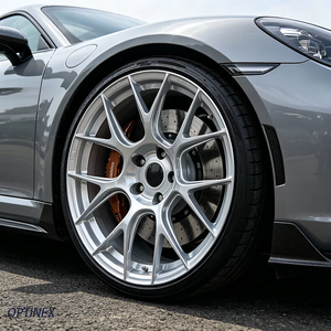 Rines Personalizados Forjados para Autos de Pasajeros, Acabado Brillante en Blanco Leche, de 16-22 Pulgadas, 5x112, 5x114.3, 5x120, 5x127, 5x130, 6x135, 6X139.7 para BMW y AUDI - Product Image 5