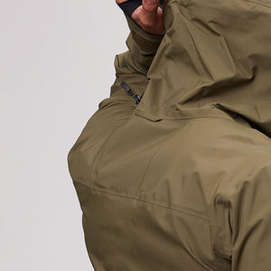 Veste Soft <span class=keywords><strong>Shell</strong></span> LOGO personnalisée pour hommes-Coupe-vent léger et imperméable à fermeture éclair - Product Image 5