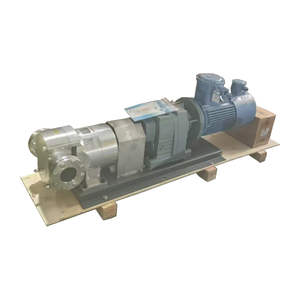 <b>Small</b> Stainless Steel Cam Rotor <b>Pump</b> Sanitary Food Grade Mini Rotary Lobe Type 3-Phase Motor for Viscous Fluid OEM Service - Product Image 3