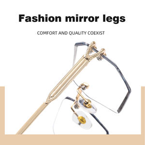 Lunettes de soleil photochromiques polygonales sans monture SPUKA 7034 pour femmes et hommes, monture de luxe <span class=keywords><strong>serpent</strong></span>, protection UV400 et anti-lumière bleue, logo personnalisé - Product Image 3