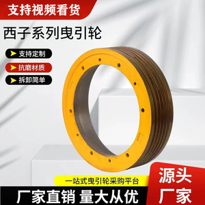 Rueda de Polea para Elevador Xizi, Hierro Dúctil Anticorrosión, Alta Precisión, para Motor Principal de Elevador - Product Image 4
