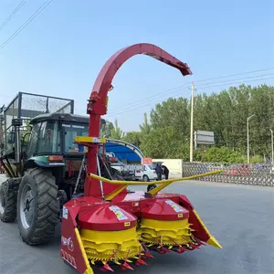 Harvester triturador de palha milho, máquina de armazenamento de garfo verde