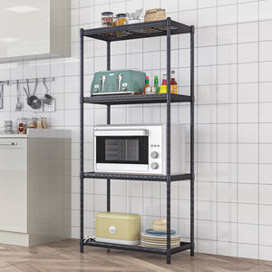 Titolari di stoccaggio rack <span class=keywords><strong>organizer</strong></span> soggiorno <span class=keywords><strong>mobili</strong></span> rack di stoccaggio scaffalature regolabile 4-livello di Storage <span class=keywords><strong>cucina</strong></span> organizzatore - Product Image 2