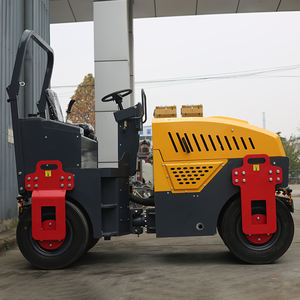 2025 नए डिजाइन मल्टीपल टायर 3000 किलोग्राम रोड रोलर मिट्टी कम्पेक्टर अच्छी गुणवत्ता और कीमत के साथ मिनी रोड स्टीमरोलर - Product Image 4