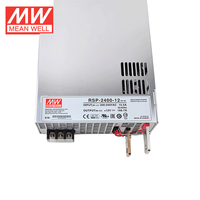 Alimentation à découpage Mean Well série RSP-2400 2400W à haute efficacité, type fermé, sortie simple 12V/24V/48V avec PFC