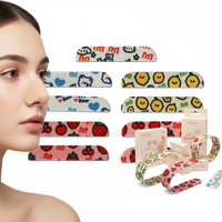 Patch Hypoallergénique pour Rehausser le Pont du Nez Pendant Votre Sommeil, Couleurs et Motifs Personnalisés