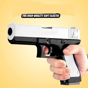 Vente chaude de pistolets jouets balle molle en gros fournisseur de jouets en plastique doré transitaire d'expédition pour armes à feu - Product Image 3