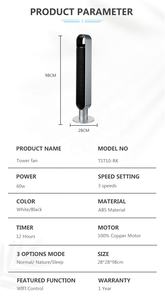 Ventilador WIFI Circulador de Aire <span class=keywords><strong>Vornado</strong></span> 184 para Toda la Habitación, Torre de 41 Pulgadas - Product Image 6