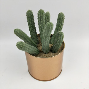 卸売人工鉢植え植物、家庭やデスクの装飾用、UV耐性PVC/PE葉、最低注文数96個、低メンテナンス鉢 - Product Image 4