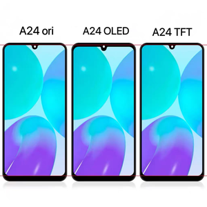 Schermo LCD Touch Digitizer con Telaio 2026 per Samsung <span class=keywords><strong>Galaxy</strong></span> A24 A245 - Ricambio con Cornice - Spedizione Diretta - Product Image 4