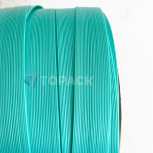 Correa de Amarre de Poliéster Compuesto de Color Azul Verde Personalizada de Fábrica, Correas de 13 mm/1/2, 16 mm/5/8, 19 mm/3/4, 25 mm/1, 32 mm/1-1/4 Pulgadas - Product Image 2