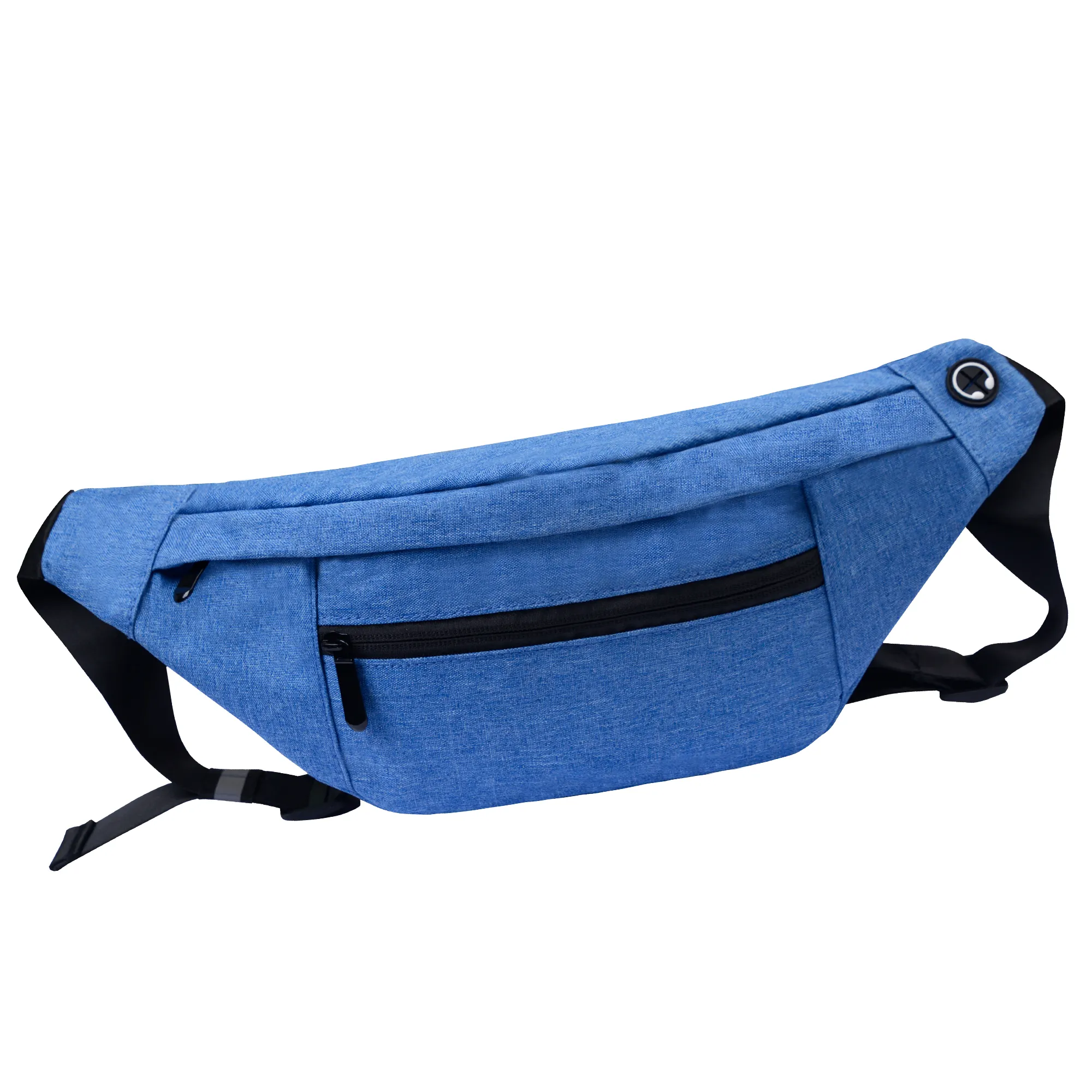 Large Crossbody Fanny Pack with 4-Zipper Pockets,Gifts for Enjoy Sports Workout Traveling Running Hands-Free Waist Bag