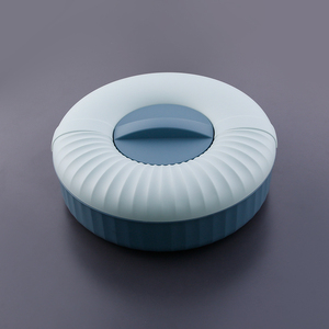 Wholesale candy box with lid and compartment plastic snack serving tray with compartments