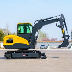 Mini-excavatrices hydrauliques de type chenilles de haute qualité de 4 tonnes et 3,5 tonnes avec cabine climatisée - Product Image 4