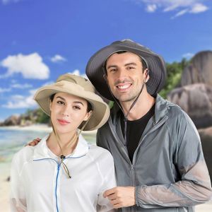 Premium Protection Bucket Hat with Removable <strong>Face</strong> <strong>Shield</strong> Summer Sunscreen Outdoor Hat - Product Image 2